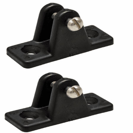 Attwood Boat Bimini Deck Hinge Mount 10610-3 |  (Pair)