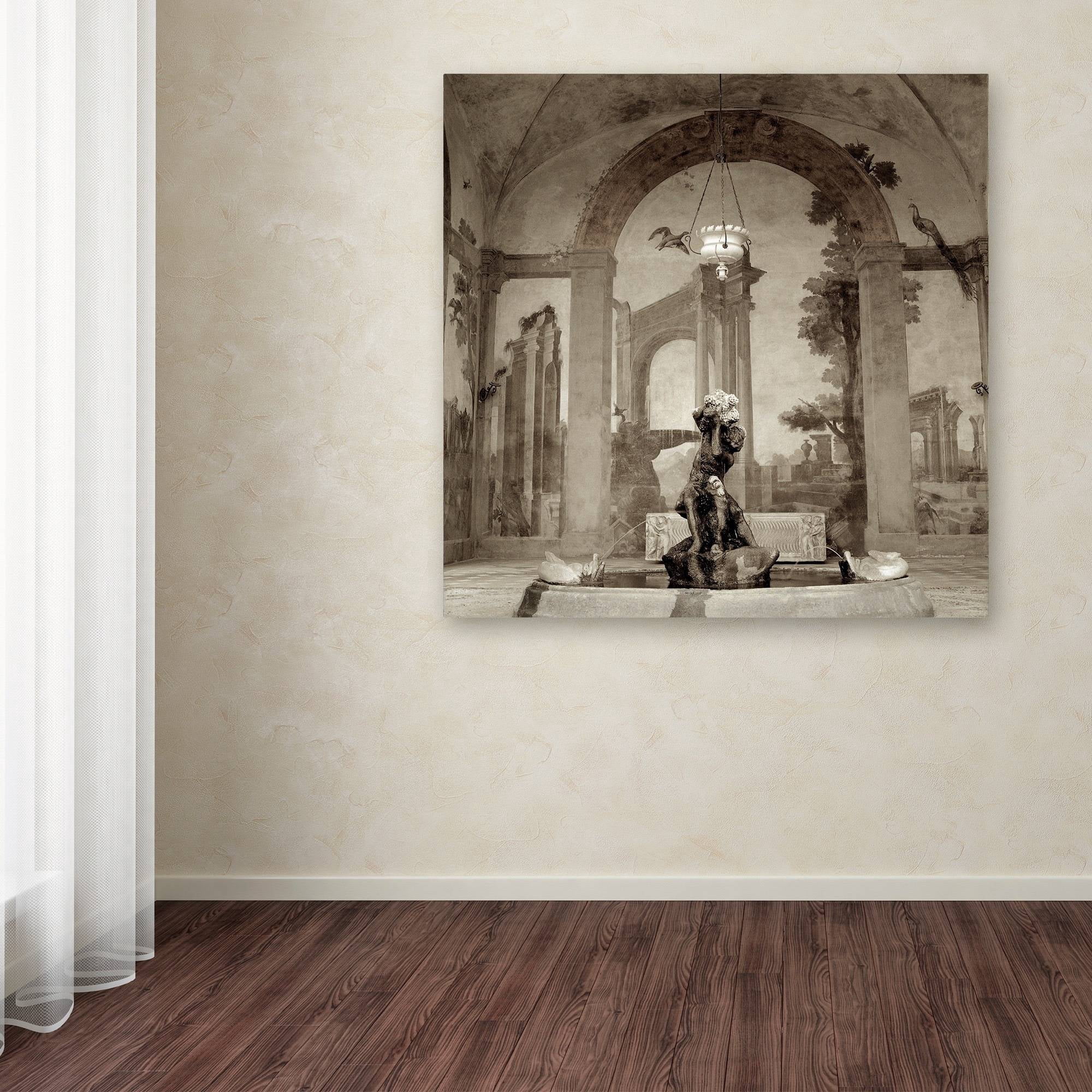 Trademark Fine Art "Lombardy Giardini I" Canvas Art by Alan Blaustein
