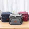 thumbnail image 5 of 15l Thickened Bento Lunch Bag Dirt And Scratch Resistant For Outdoors ActivitiesNavy Blue, 5 of 5