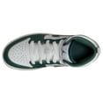thumbnail image 2 of Little Kid's Jordan 1 Mid SE White/Oxidized Green-Sail (FQ8087 103) - 12, 2 of 4