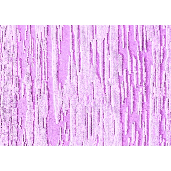 Ahgly Company Indoor Rectangle Solid Purple Modern Area Rugs, 2' x 4'