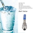 thumbnail image 3 of Válvula de bola válvula de bola macho a macho que sella el 1/2 pulg DN15 para agua aceite gas ANGGREK Otros, 3 of 8