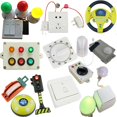 thumbnail image 2 of Tablero ocupado para niños, juguetes de bricolaje, Material Montessori, tablero de actividad educativa, accesorios, interruptor, enchufe, parte de luz, juguetes cognitivos Fivean unisex, 2 of 2