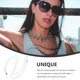 thumbnail image 3 of unbranded Collar Con Colgante Micrófono En Metal Color Para Mujer Y Moderno Para Ocasión Casual, 3 of 8
