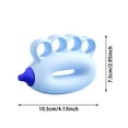 thumbnail image 3 of Renforcement de Prise en Main Décoratif pour Enfants, Exercice des Doigts en Silicone avec Multiples Résistances, Entraîneur de Force Ergonomique Portable pour la Maison et l'École, Développement de la Motricité Fine, 3 of 6