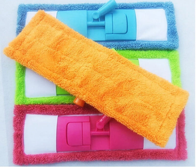 Microfiber Flat Mops Cleaning Pad Floor Dust Household Mop Head Refill