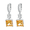 H, variant on Vogem Geometric Earrings For Women Stainless Steel Dainty Silver Earrings Pendant Earrings Jewelry