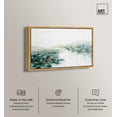 thumbnail image 2 of Lumina Aquatica Canvas Print Minimalist Art by Art Remedy, Gold Frame, 36 x 24, 2 of 6