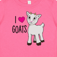 thumbnail image 4 of Inktastic I Love Goats- cute goat Boys or Girls Baby T-Shirt, 4 of 5