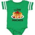 thumbnail image 3 of Inktastic I Love Pancakes with Cute Stack of Pancakes Boys or Girls Baby Bodysuit, 3 of 5