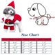 thumbnail image 5 of Disfraces navideños para mascotas Disfraz de perro con gorro Disfraz de Papá Noel Sudaderas con capucha para perros Disfraces navideños para gatos (Rojo, M), 5 of 5