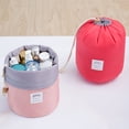 thumbnail image 4 of SPRING PARK Travel Cosmetic Makeup Bag Toiletry Case Drawstring Pouch Wash Organizer Storage, 4 of 7