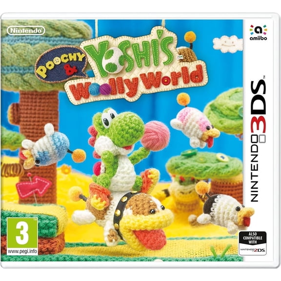 Poochy and Yoshi's Woolly World [Nintendo 3DS]