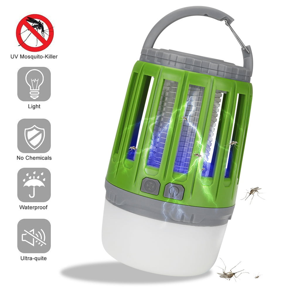 2 In 1 Bug Zapper Light Fly Trap Camping La Lukasa Camping Mosquito Killer Lamp 