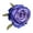 Blue Purple, variant on Silk Rose Flower Heads, Artificial Rose, Single Rose Flower Rose Flower Head Flower for Flower Arrangement DIY, Wedding Ceremonies, Bridal Bouquets, Parties, Flower Wreath, 2.76 Inch, Yellow