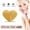 Yellow, variant on Dvkptbk Face Wash 【Natural Konjac Facial Cleanser】Heart-Shaped Exfoliating and Moisturizing Home & Garden