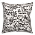 thumbnail image 2 of Creative Products Wisdom Words 18 x 18 Spun Poly Pillow, 2 of 3
