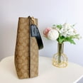thumbnail image 3 of Mollie Bucket Bag in Signature Khaki/Black, 3 of 9