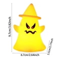 thumbnail image 3 of TIELUTT Veilleuses d'Intérieur en Silicone pour l'Halloween, Décorations Lumineuses Effrayantes pour Événement, Ensemble Table et Chaises, Nappe d'Événement, Robe de Fête pour Femmes, Robe d'Événement Élégante, Décorations de Fête Grande Taille pour Hommes, 3 of 4