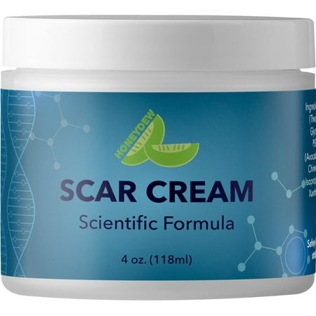 Best Scar Removal Treatment - Blemish Remover Cream Vitamin E Tocopherol - Moisturizer for Dry Skin Body Lotion with Coconut Oil - Stretch Mark Removal Cream for Women and Men - No Added (Best Scar Healing Cream)