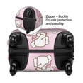 thumbnail image 3 of Kuromi and My Melody Travel Luggage Cover Suitcase Protector Anti Scratch Suitcase Cover Washable Baggage Covers, 3 of 7