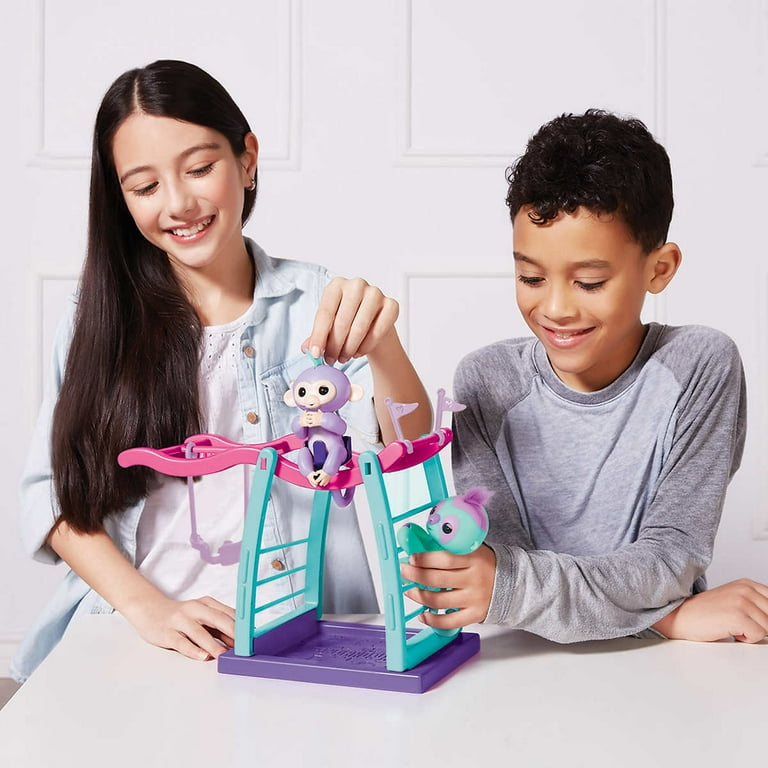 Fingerlings monkey bar & swing playset sale