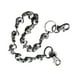 thumbnail image 3 of Qarigey Pantalones de cadena Skull Trendy Sturdy Snap Hook Key Chain Gothic Easy Matching Ropa Accesorios Monedero y Mujer Accesorios de disfraces Qarigey AP014066-01, 3 of 5