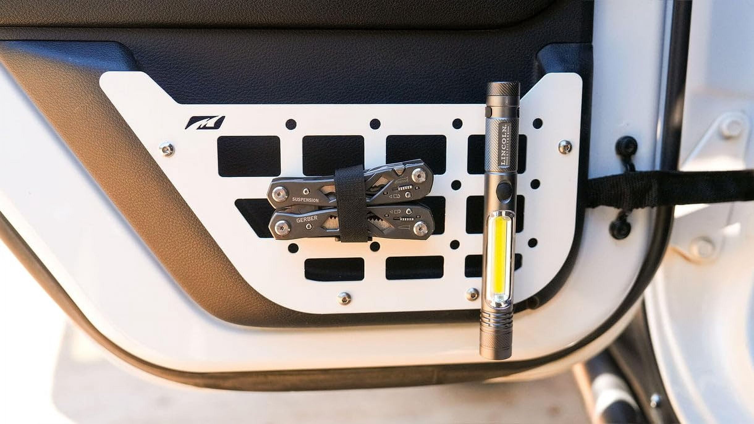 11-18 Rear Door MOLLE Map Pocket for JKU (Motobilt)
