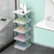 thumbnail image 3 of Multi-Layer Shoe Storage Rack, DIY Space-Saving Stackable Shoe Rack, 3 of 5