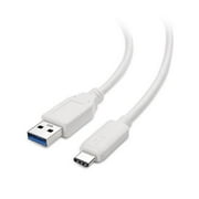 Cable Matters USB 3.1 Type C (USB-C) to Type A (USB-A) Cable in White 3.3 Feet