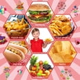 thumbnail image 3 of Bandejas para servir comida Tenceur Carnival, 2 libras, 100 unidades de papel, 3 of 7