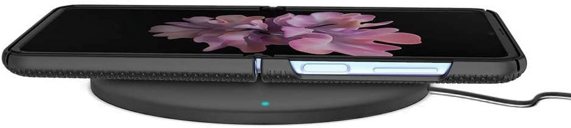 Galaxy Z Flip Case with Clip, BELTRON Snap-On Protective Cover with Rotating Belt Holster Combo and Built in Kickstand for Samsung Galaxy Z Flip Phone SM-F700