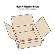 Office Depot® Brand Corrugated Boxes, Flat, 2H x 12W x 18D, Kraft, Pack Of 25