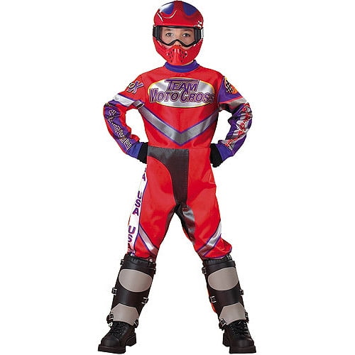 Motorcross Child DressUp Costume
