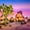 Joshua Tree National Park IV, variant on Elephant Stock Joshua Tree National Park Iv Wall Art - Horizontal Canvas Wall Art - Living Room Wall Decor - Places Canvas - Pink And Brown Decor By Susanne Kremer - 12" x 8"