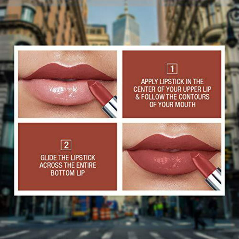 Maybelline New York Color Sensational Creamy Matte Lipstick, 673 Midtown  Pink, 3.9g.