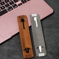 thumbnail image 6 of SEIWEI 2PCS Adjustable Elastic Band Pen Holder For Notebook Pencil PU Leather Pouch Pens Pouch Pencil Pouch (Brown), 6 of 8
