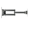 thumbnail image 2 of TV Wall Mount Bracket Fixed Flat Panel TV Frame Support 15 Degrees Tilt Angle for 10-27 Inch LCD LED Monitor Flat Panel (Black), 2 of 8