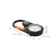 thumbnail image 2 of LOLIPPYY Outdoor Survival Compass with Quartz Watch and Metal Carabiner Clip for Camping, Hiking, and Adventure Gear, 2 of 8