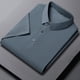 thumbnail image 5 of pstuiky Camisas de vestir de manga corta para hombre, Camisa tipo blusa informal de manga corta con cuello vuelto para hombre ropa de hombre xl, 5 of 6