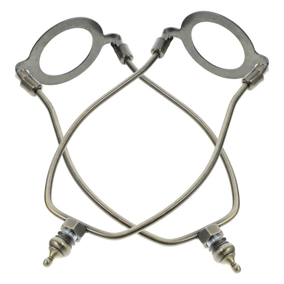 2 Pcs Lamp Harps and Finals Lampshade Mounting Bracket 20.00X10.00X1.40CM