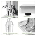 thumbnail image 3 of Electric Milkshake Maker Full Automatic Mix Shaking Blender Foam Machine 120W Double Head Tea Mixer Stainless Steel Commercial ,Anti-Drip Nozzle, 3 of 7