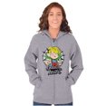 thumbnail image 4 of Retro Old School Dennis The Menace Zip Up Hoodie Men's Women's Brisco Brands S, 4 of 6