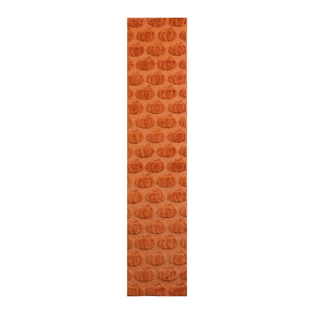 Camino de mesa de calabaza versátil para decoración de Halloween para dormitorio, sala de estar de otoño 93 cm