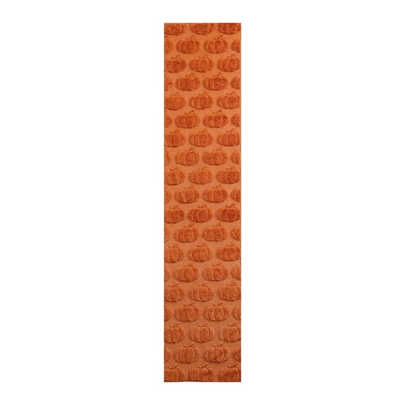 mesa calabaza para decoración Halloween, mantel versátil para dormitorio, cocina, suministros para fiestas en interiores 93 cm