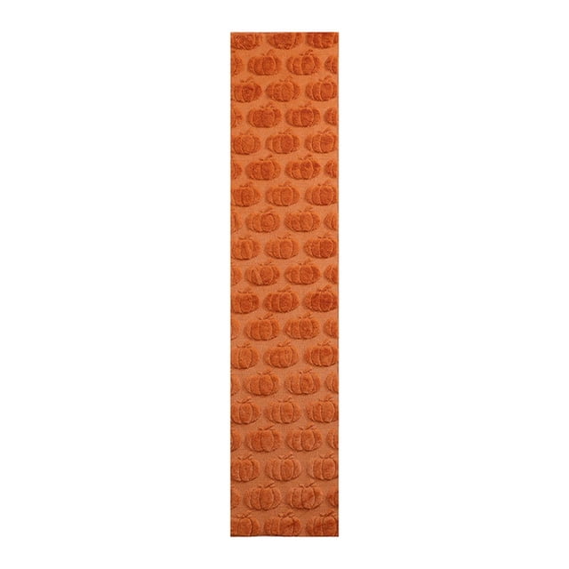 mesa calabaza para decoración Halloween, mantel versátil para dormitorio, cocina, suministros para fiestas en interiores 93 cm