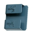 thumbnail image 1 of Cateissary Organizador de almacenamiento de teléfono, estante de pared adhesivo Universal de plástico, sin costura, soporte para artículos Almacenamiento y organización del hogar azul, 1 of 6