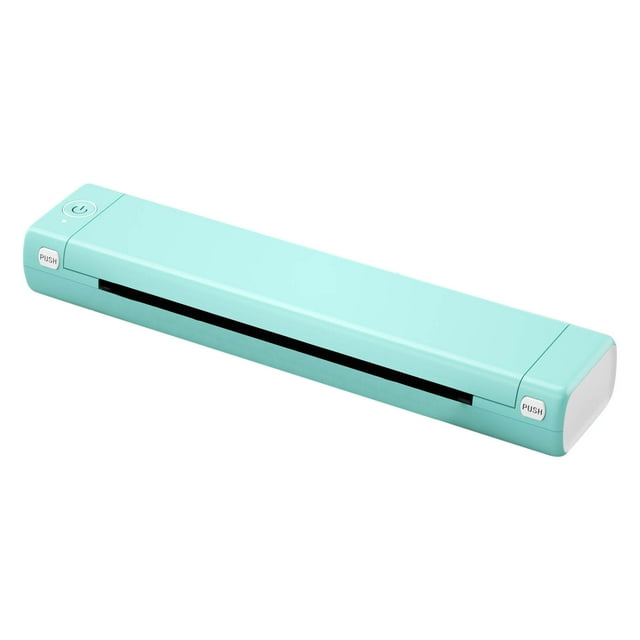 Vwrxbz Wireless Portable Printer A4 Inkless Bluetooth Thermal Printer For Mobile Office Travel School