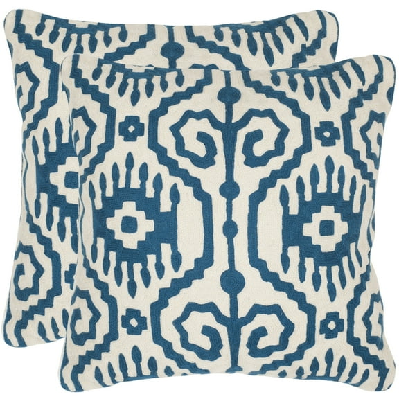 Safavieh Tennes Geometric Pillow, Set of 2