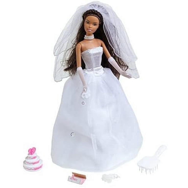 Barbie Beautiful Bride Doll African American 2004 Mattel No. G9072